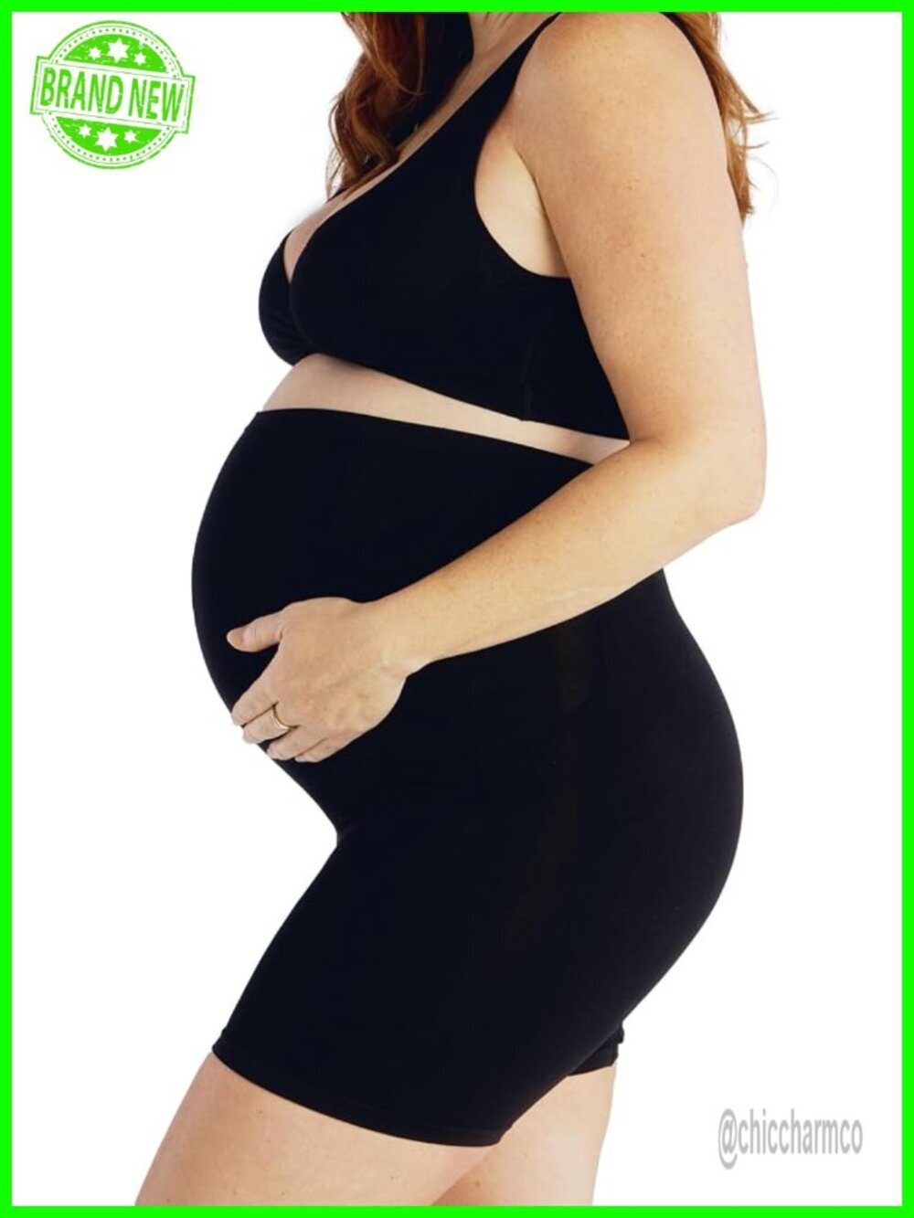 Maternity Support Shorts - Smoothing Anti-Chafing Shapewear Shorts